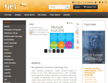 Tablet Screenshot of netknjizara.rs